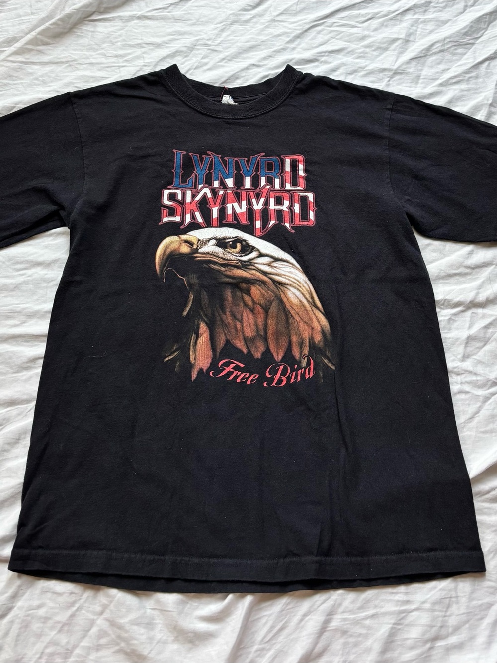 Anvil Black Lynyrd Skynyrd Eagle Graphic Tee